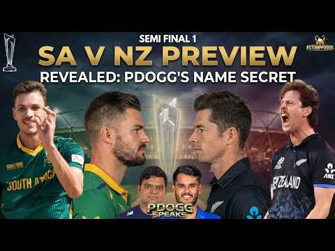 Will South Africa CHOKE Again? SA vs NZ Semi-Final Preview | The Secret Behind "Pdogg" | Pdoggspeaks
