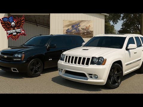 GTA 5 ROLEPLAY - JEEP SRT VS TRAILBLAZER SS! ITS STREET RACING TIME!!