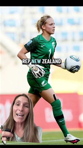 Repping NZ at the World Cup just like his Mom 🌎⚽️