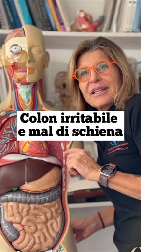 ❗ Mal di schiena e colon irritabile: sono collegati? Se soffri di gonfiore, crampi intestinali, stipsi o diarrea e allo stesso tempo hai dolore lombare persistente, 👉 non è solo una coincidenza. 🔹 Il colon è in stretta relazione con: • diaframma • colonna lombare • bacino • sistema nervoso autonomo Quando l’intestino è in sofferenza, può aumentare la tensione muscolare e mantenere il dolore alla schiena. 👐 L’approccio osteopatico lavora su: ✔️ visceri ✔️ postura ✔️ respirazione ✔️ sistema ner