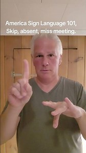America Sign Language training content.
