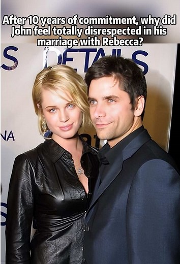 After 10 years of commitment, why did John feel totally disrespected in his marriage with Rebecca? #johnstamos #rebeccaromijn #fullhousecast #celebritybreakup #hollywooddrama