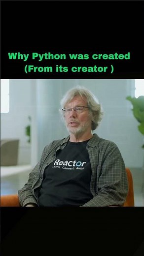 why Python Was Created?