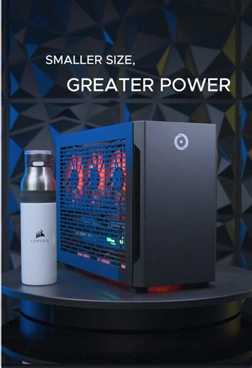 Smaller Size, Greater Power: CHRONOS 🔋🖥️ High Performance in a Small Form Factor PC ⚡️ check it out at originpc.com 🌐 #pc #gamingpc #pcbuild