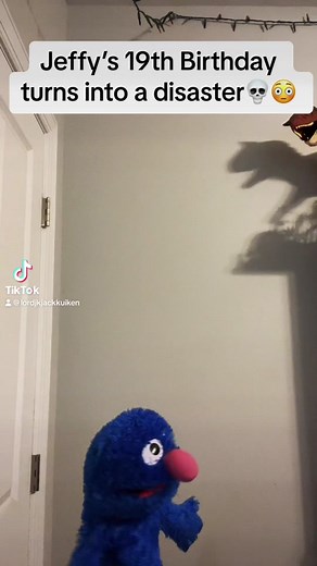 Grover delivers Jeffy a painful surprise #lordjk #comedy #voiceimpressions #grover #jeffy