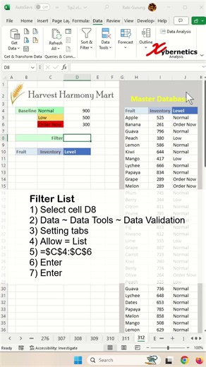 Dynamic Inventory Management Template in Excel - Excel Tips and Tricks #shorts