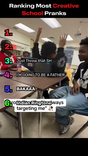 Ranking Most Creative School Pranks!!