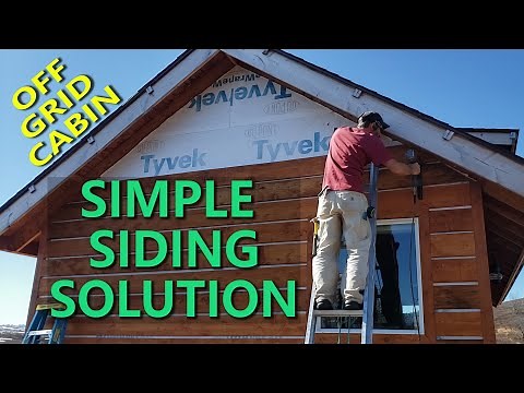 DIY - Wood Siding - Rustic - Off Grid Cabin