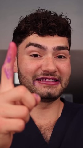 Finger Toothbrush! #shorts