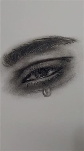 How to Draw Realistic Eyes 👀 | Easy Step-by-Step ✏️ #Shorts #drawingteacher #eyesketch