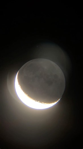 Луна и Звезда #amazing #sky #astrology #moon #astro #space #nasa #telescope #subscribe #best #stars
