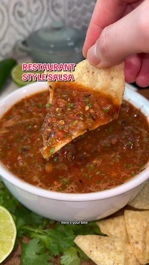 Homemade Restaurant Style Salsa Recipe