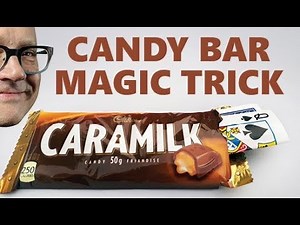 EASY Magic Trick with ANY Candy Bar (Awesome Beginner Card Trick!)