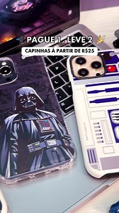 18K views | ⭐ Star Wars + Promo de capinhas! 2 Capinhas a partir de R$50! ⭐ Aproveita antes que acabe: https://www.gocase.com.br/star | Gocase Brasil | Facebook