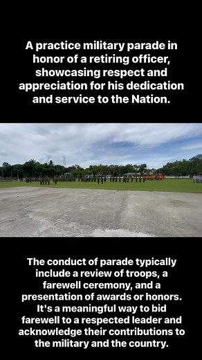 69 reactions | A military parade can also be a way to honor a...