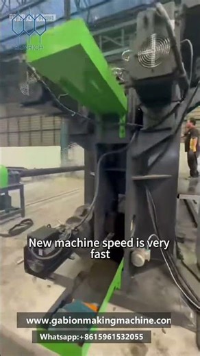 100x120mm Automatic Gabion Mesh Machine for gabion box production