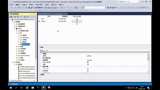 SQL server 2019 express 安装建库建表建用户基本使用