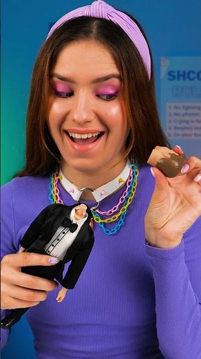 🎨 DIY Doll Hack: Transform a Toy into a Glue Dispenser! #Shorts