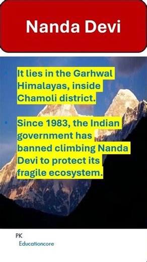 Nanda Devi Uttarakhand, Highest Peak, Indian Mountains