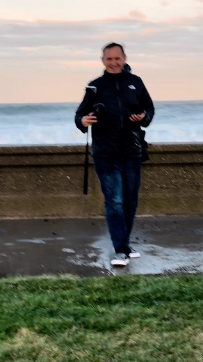 20K views · 81 reactions | Sound Design: Creative Cinematic FX for Film, TV & Video Games Recorded the raw power of an ocean storm—massive waves crashing and splashing with full force. I captured both the sound and video.#composer #gamedev #sounddesign #cinematic | Robert Dudzic | Facebook