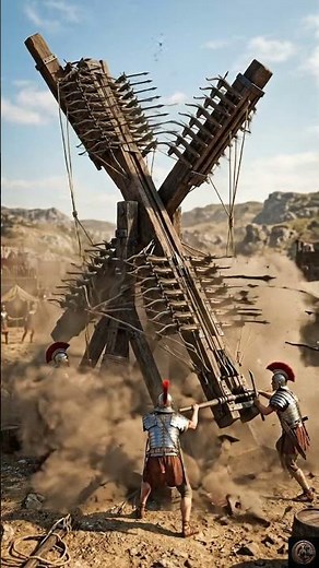 Ancient Roman Multi-Ballista (Volley Bolt Thrower)