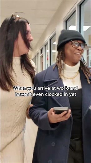 When You Arrive at Work and Haven’t Even Clocked in Yet 🫠