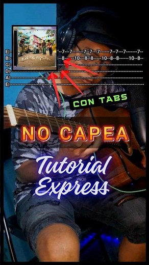 Aprende el REQUINTO de NO CAPEA en 36 segundos 🎸🔥/ Xavi Ft Grupo Frontera 📌 / Tutorial Express #tuto