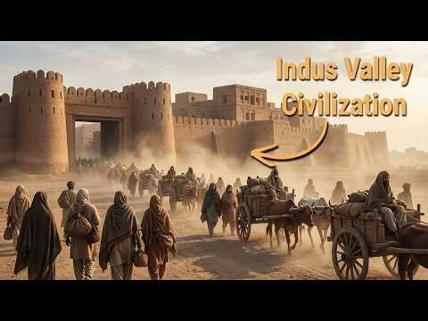 The Indus Valley Civilization | A Day in an Ancient Harappan City ( (2000 BC AI Reconstruction)