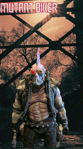 Custom MUTANT BIKER action figure by ‪@CeriusBlaq‬