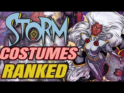 STORM X-Men Costumes Ranked & Outfit Herstory
