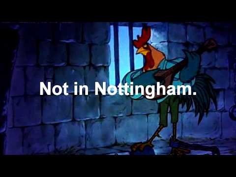 Not In Nottingham KARAOKE - Disney's Robin Hood
