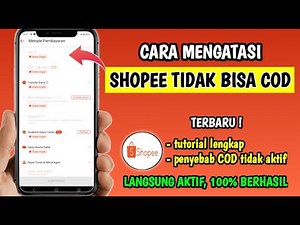 How to Fix Shopee Can't COD | Shopee Can't COD
