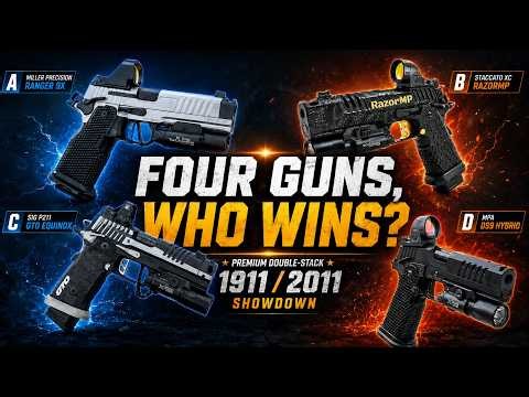 Ranger 9X vs Staccato XC vs Sig P211 vs MPA DS9