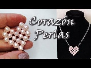 💗PEARL HEART NECKLACE💗. Jewelry making course