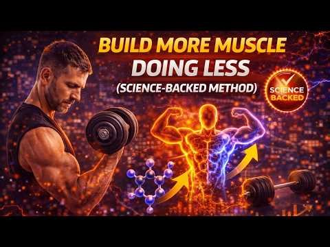 Build More Muscle Doing Less Science Backed Method