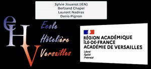 Famille des métiers de l’Hôtellerie-Restauration, académie de Versailles