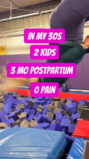 Coach Sarah | Gymnastics & Cheer Injury Prevention on Instagram: "Personal update!! This was my first time tumbling after baby 2 and I’ll save you the ask: no I did not pee my pants 👖 I know it feels far away, but your daughter will be in this boat one day. Please protect her joints now to enjoy life later. It is so, so worth it. Speaking from experience 🥰 It’s not too late to snag a 1:1 coaching plan for Christmas! 🎅🏼 #gymnastics #gymnast #gymnasticsmom #injuryprevention #gymnasticscoach #g