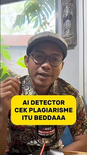 PLAGIARISM CHECK VS AI DETECTOR CHECK, THEY CANNOT BE COMPARED