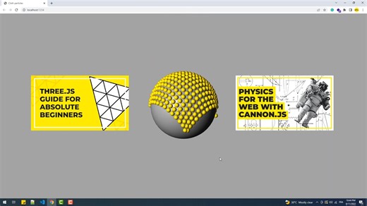 基于 Cannon-es 的距离约束 ——Three.js 物理引擎教程
