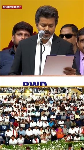 முதலமைச்சராக பதவியேற்ற Vijay🔥