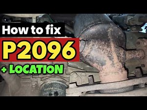 P2096 | p2096 post catalyst fuel trim system too lean bank 1 | code p2096 | obd2 p2096