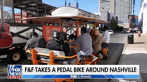 8.5K views · 380 reactions | 'FOX & Friends' hosts tour Nashville on pedal tavern | Fox & Friends | Facebook