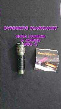 Everbrite 2000 Lumen Flashlight #flashlight #edc