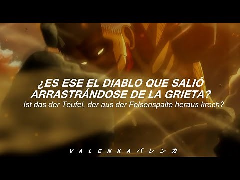 Shingeki No Kyojin ; OST | YouSeeBIGGIRL/T:T | Sub. Español & Alemán. (AMV)