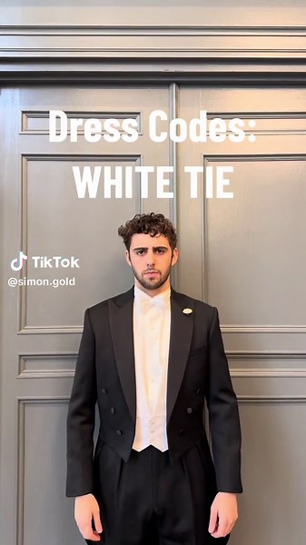 A dive into the most formal dress code #whitetie #dresscode #bespoke #tailoring #mensfashion #mensstyle #formalwear #menstailoring #savilerow #bespokesuit @Cad&TheDandy