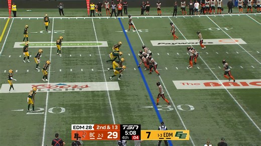 Butler's impressive outing continues with a nice draw play! #CFLGameDay 🗓️: BC Lions vs. Edmonton Elks LIVE NOW 🇨🇦: TSN, RDS 🌎: CFL | CFL