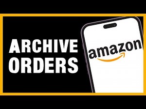 How To Hide Archive Orders On Amazon | Archive Amazon Orders