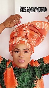 14K views · 831 reactions | Simple gele tutorial | Mrs mary world | Facebook