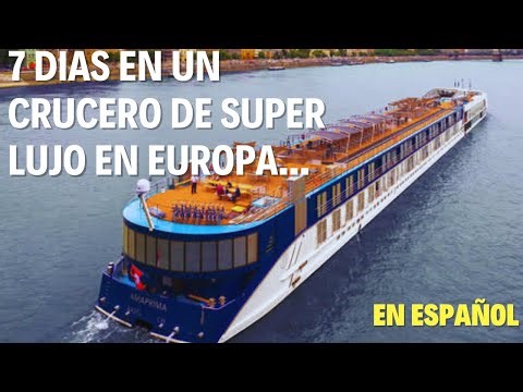 Crucero de rio de lujo por EUROPA, no lo vas a creer #rivercruise