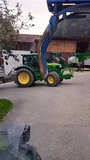 Pressing corn bales with Orkel MP2000 #farming #johndeere #agriculture | AGRØ Benz